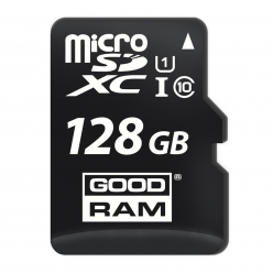Karta Pamięci GOODRAM Micro SDXC 128GB Class 10 UHS-I + Adapter