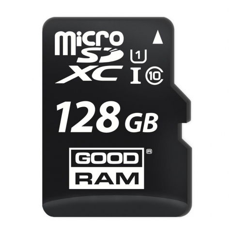 Karta Pamięci GOODRAM Micro SDXC 128GB Class 10 UHS-I + Adapter