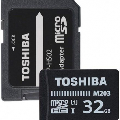Karta Pamięci Toshiba Micro SDHC 32GB M203 Class 10 UHS-I + Adapter