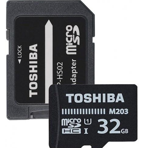 Karta Pamięci Toshiba Micro SDHC 32GB M203 Class 10 UHS-I + Adapter