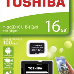 Karta Pamięci Toshiba Micro SDHC 16GB M203 Class 10 UHS-I + Adapter