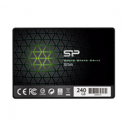 Dysk SSD Silicon Power Slim S56 240GB 2.5''  SATA III 6GB/s  3D TLC NAND  7mm
