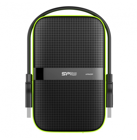 Dysk zewnętrzny Silicon Power Armor A60 2.5'' 2TB USB 3.0 IPX4 Czarny