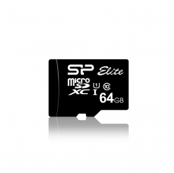 Karta pamięci Silicon Power Micro SDXC 64GB Class 10 Elite UHS-1 +Adapter