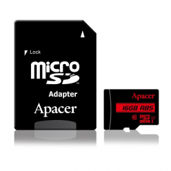 Karta Pamięci Apacer Micro SDHC 16GB Class 10 UHS-I (85MB/s) +adapter