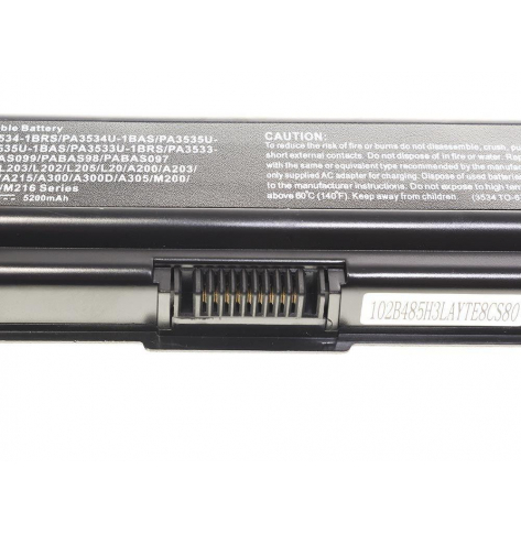 Bateria Green-cell PRO PA3534U-1BRS do Toshiba Satellite A200 A300 A350 L300 L50