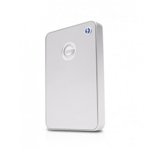 Dysk zewnętrzny G-DRIVE mobile Thunderbolt 2.5'' 1TB USB 3.0 srebrny