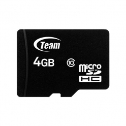Karta pamięci Team Group Micro SDHC 4GB Class 10 +Adapter