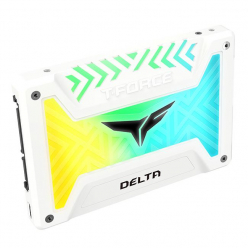 Dysk SSD Team Group T-Force Delta RGB 250GB 2.5''  SATA III  560/500 MB/s  Biały