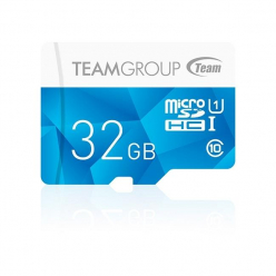 Karta Pamięci Team Group Micro SDHC 32GB UHS-I +Adapter, Niebieska