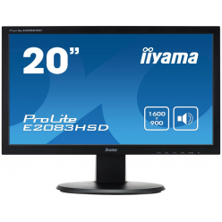Monitor  Iiyama E2083HSD-B1 19.5 TN HD+ DVI głośniki