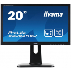 Monitor  Iiyama B2083HSD-B1 19.5 TN HD+ DVI głośniki