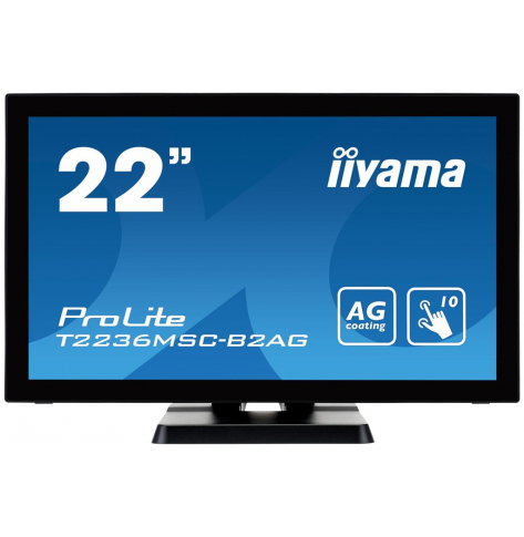 Monitor Iiyama T2236MSC-B2AG 22 VGA + DVI-D + USB