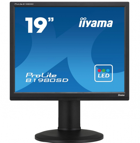 Monitor  Iiyama B1980SD-B1 D 19 TN SXGA DVI głośniki