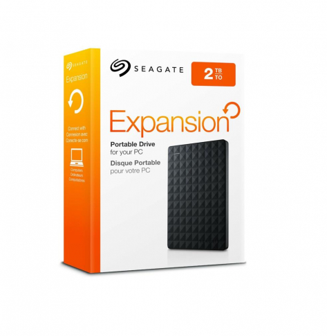 Dysk zewnętrzny   Seagate Expansion; 2,5'' 2TB USB 3.0 czarny