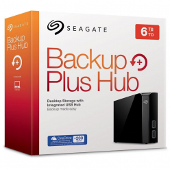 Dysk zewnętrzny   Seagate Backup Plus Hub 3.5'' 6TB USB 3.0 czarny