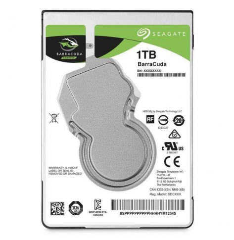 Dysk  Seagate BarraCuda 2.5'' 1TB SATA/600 7200RPM 128MB