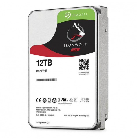 Dysk serwerowy Seagate IronWolf, 3.5'', 12TB, SATA/600, 7200RPM, 256MB cache