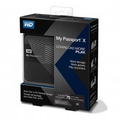 Dysk zewnętrzny   WD My Passport X 2.5'' 3TB USB 3.0 czarny