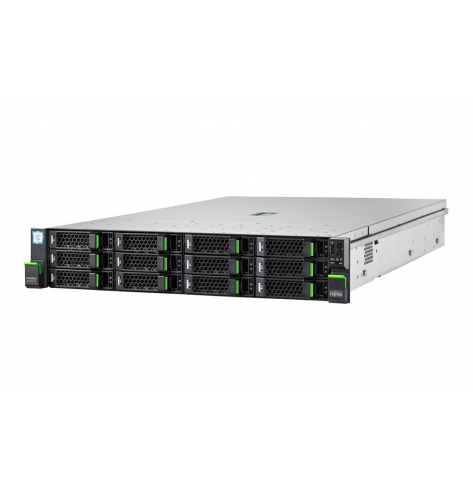 Serwer Fujitsu RX2520 M5 X4210 32GB 8xLFF RAID SAS 0,1,5,6 2GB FBU DVD 4x1Gb 2xRPS 3YOS