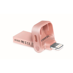 Pamięć USB  Adata i-Memory Flash Drive AI920 32GB Lightning USB 3.1 Gen1 rose-gold