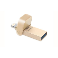 Pamięć USB Adata i-Memory Flash Drive AI920 64GB Lightning  3.1 Gen1 gold