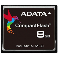 Karta pamięci Adata Industrial CF 8GB, MLC,  -40 to +85C/wide temperature
