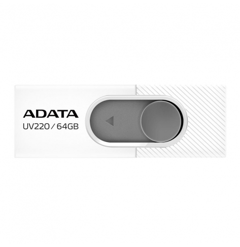 Pamięć USB    Adata Flash Drive UV220 64GB  3.0 white and grey
