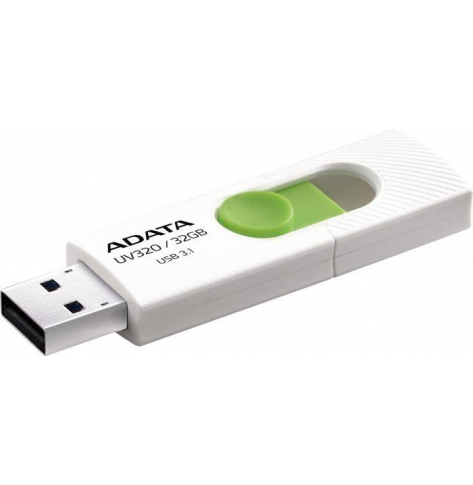 Pamięć USB    Adata Flash Drive UV320 32GB  3.0 white and green