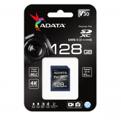 Karta pamięci ADATA Premier Pro SDXC UHS-I U3 128GB 95/60 MB/s