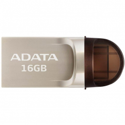 Pamięć USB Adata USB-C USB-A 3.1 Flash Drive UC370 16GB GOLDEN