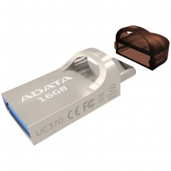 Pamięć USB Adata USB-C USB-A 3.1 Flash Drive UC370 16GB GOLDEN