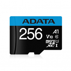 Karta pamięci ADATA 256GB Premier MicroSDHC, R/W up to 100/25 MB/s, with Adapter