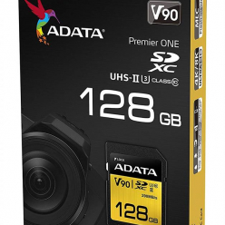 Karta pamięci ADATA 128GB Premier ONE SDXC UHS-II U3 Class 10, R/W up to 290/260 MB/s