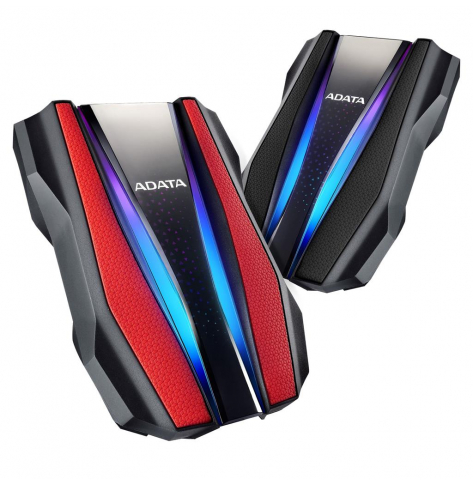 Dysk zewnętrzny ADATA HD770 1TB 2.5'' HDD USB 3.0 Czerwony Wodo-Wstrząsoodporny