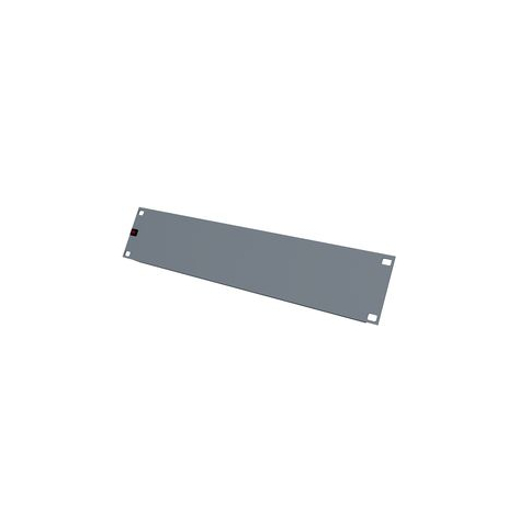 Panel zaślepiający Molex 25.A019GP 19 2U grafitowy
