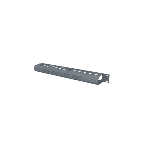 Organizator kabli Molex 25.C001G 19 1U grafitowy
