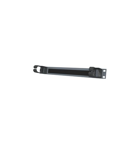 Organizator kabli Molex 25.A029G 19 ze szczotką 1U grafitowy