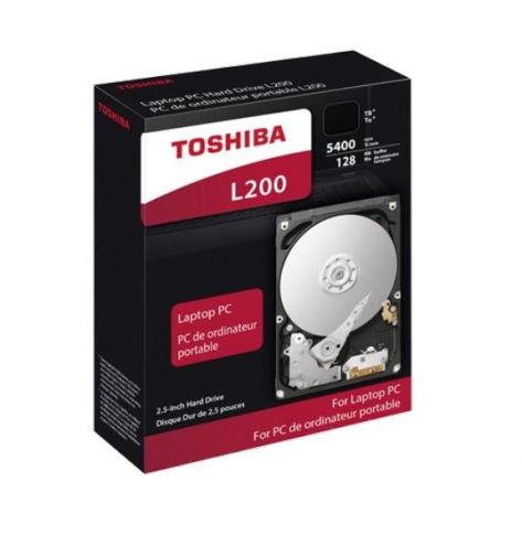 Dysk  Toshiba L200 2.5'' 1TB SATA/300 5400RPM 128MB cache