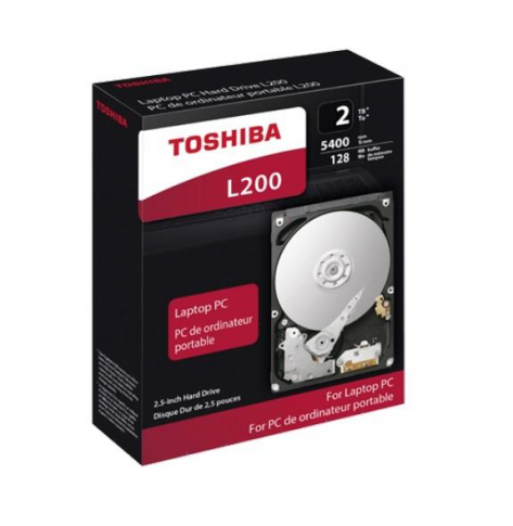 Dysk  Toshiba L200 2.5'' 2TB SATA 5400RPM 128MB