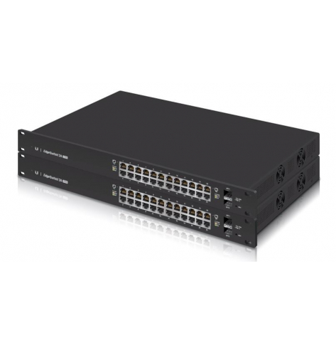 Switch Ubiquiti ES-24-250W 24-port + 2xSFP Gigabit PoE 24V/48V 802.3af/802.3at