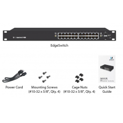 Switch Ubiquiti ES-24-250W 24-port + 2xSFP Gigabit PoE 24V/48V 802.3af/802.3at