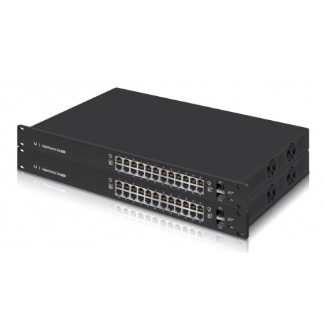 Switch Ubiquiti ES-24-500W 24-port + 2xSFP Gigabit PoE switch 24V/48V 802.3af/802.3at