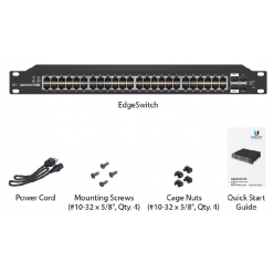 Switch Ubiquiti ES-48-750W 48-ports 2xSFP+ & 2xSFP Gigabit PoE 24V/48V 802.3af