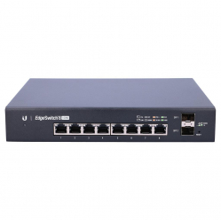 Switch Ubiquiti ES-8-150W 8-port + 2xSFP Gigabit PoE 24V/48V 802.3af/802.3at