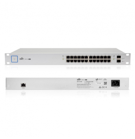 Switch Ubiquiti US-24-500W 24-port + 2xSFP Gigabit PoE 500W UniFi 