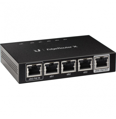 Router Ubiquiti EdgeRouter ER-X 5 Gigabit RJ45 ports 1x24V Passive PoE Passthrough