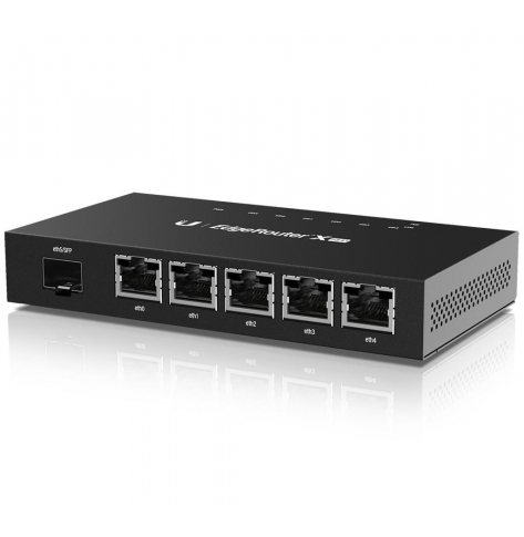 Router Ubiquiti EdgeRouter ER-X-SFP 5 Gigabit RJ45 ports with passive PoE support,1xSFP