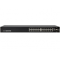 Switch Ubiquiti ES-24-LITE 24-port + 2xSFP Gigabite 1U Rack 19"