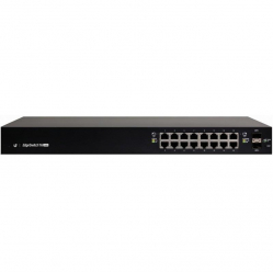 Switch Ubiquiti ES-16-150W 16-port + 2xSFP Gigabit PoE 24V/48V 802.3af/802.3at